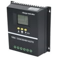 thumbnail image 3 of Controlador de carga solar MPPT con puerto USB dual, pantalla LCD retroiluminada, regulador de panel solar de 12 V, 24 V, 36 V y 48 V adaptativo., 3 of 14