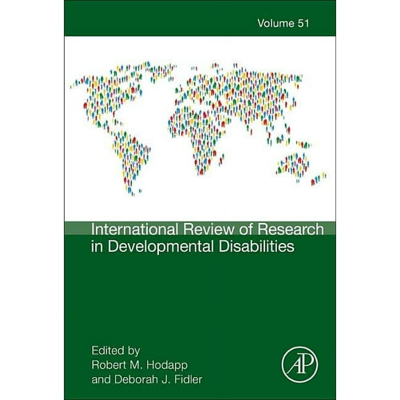 International Review of Research in Deve International Review of Research in Developmental Disabilities: Volume 51, Book 51, (Hardcover)