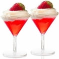 thumbnail image 2 of Lillian Mini Entertainers - Vaso de Martini Pequeño Transparente de 2 oz (10 unidades, paquete de 50), 2 of 5