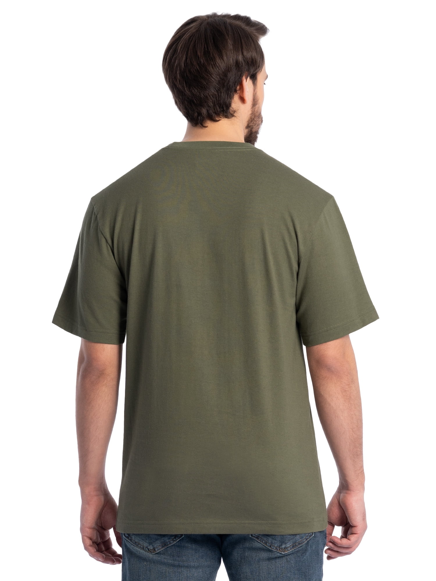 Wrangler Workwear Men's Short Sleeve Pocket T-Shirt, Size S-4XLT (Men's, Big Men's, Tall Men's)