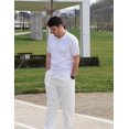 thumbnail image 6 of COOFANDY Mens Tracksuit Casual 2 Piece Quarter Zip Polo Shirt and Shorts Set Athletic Jogging Sports, 6 of 7
