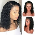thumbnail image 1 of Fiudx Pelucas de Encaje Natural, Peluca de Cabello Humano Suave, Ondulado y Rizado, Diseño de Parte Invisible Ajustable, Brillo Natural y Fácil Mantenimiento, Ideal para Uso Diario, Peinado y Ocasion, 1 of 6