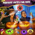thumbnail image 7 of Halloween Party Favors for Kids 36 PCS LED Light Up Finger Lights Glow in the Dark Halloween Toys for Trick or Treat Gifts Halloween Goodie Bag Fillers Non Candy Treats for Classroom Prizes, 7 of 7