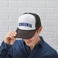 thumbnail image 5 of CafePress - Virginia - Adjustable Unisex Printed Trucker Hat with Mesh Back, 5 of 8