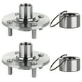 thumbnail image 2 of CCIYU 518514 Wheel Hub and Bearing Assembly Replacement Fit For Saturn SC1 SC2 SL SL1 SL2 SW1 SW2 Front Wheel Hubs with ABS 4 Lugs (2) Fits select: 2001 SATURN SW1 POSTAL UNIT, 2 of 5