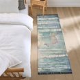 thumbnail image 3 of Yayeee Runner Rug for Bedroom 2'x6' Machine Washable Hallway Non Slip Mat, Night Deer, 3 of 8