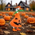 thumbnail image 6 of Halloween Goose Outfit, 23-Inch Pumpkin Wizard Porch Goose Outfit, Witch Geese Costume, Porch Goose Dress for Yard, Lawn, Outdoor, Garden, and Patio, 6 of 9