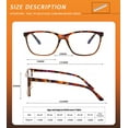 thumbnail image 7 of BONCAMOR 5 Pack Reading Glasses for Women Blue Light Blocking Spring Hinge Fashion Print Reader, 7 of 7