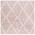 thumbnail image 2 of SAFAVIEH Augustine Melany Trellis Area Rug, Pink/Ivory, 6'4" x 6'4" Square, 2 of 11