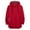 Red, variant on Men's Casual Hoodies with Pocket Solid Color Long Sleeve Fleece Pullover Sweatshirts Fall Winter Basic Hooded Tops Red XL