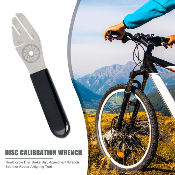 lote de manga Rotor de freno de disco de bicicleta herramienta de alineación llave de ajuste de reparación de huecos de bicicleta FLhrweasw Nuevo