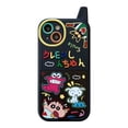 thumbnail image 1 of Cartoon Melody Kuromi Cute New Style Retro Shape Soft Phone Case para iPhone 14Plus 13 12 11 Pro Max Invisible Mirror Stand Cover xuanjing unisex, 1 of 2