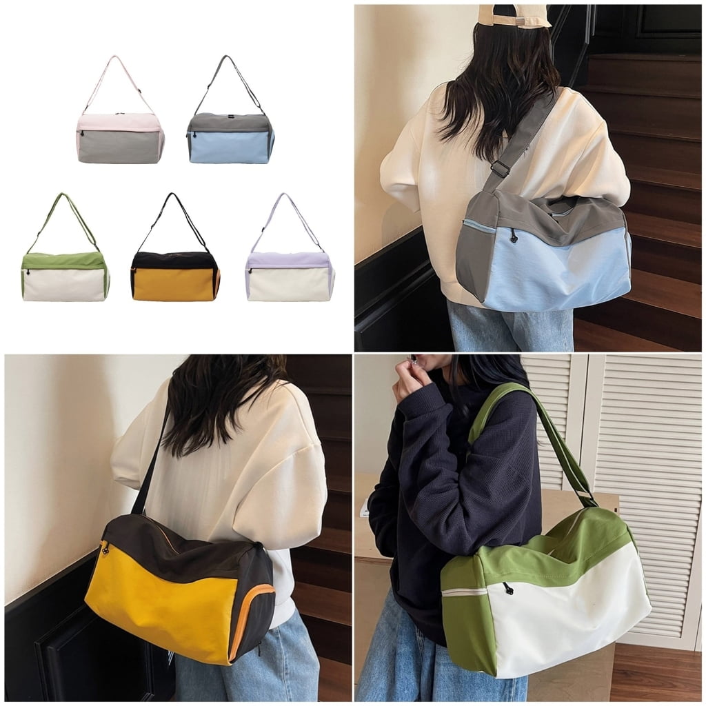 Travel Duffle Bag Sports Gym Toted Bag Carrys on Weekender Bag Overnight Bag Waterproof Luggage Bag for Women Ladies