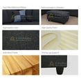 thumbnail image 6 of Ainehome Sectional Sofa Sectional Couch with Chaise Ottoman Sectional Sleeper Sofa Right Hand Facing, 6 of 7