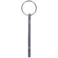 thumbnail image 3 of Bolsillo de acero inoxidable para colgar llaves Clip herramientas llavero soporte de carga senderismo Camping escalada accesorios mosquetón TUNC Sencillez, 3 of 5