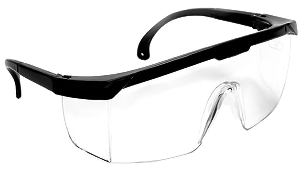 Sas Safety Corporation 5270 Black Frame Polycarbonate Safety