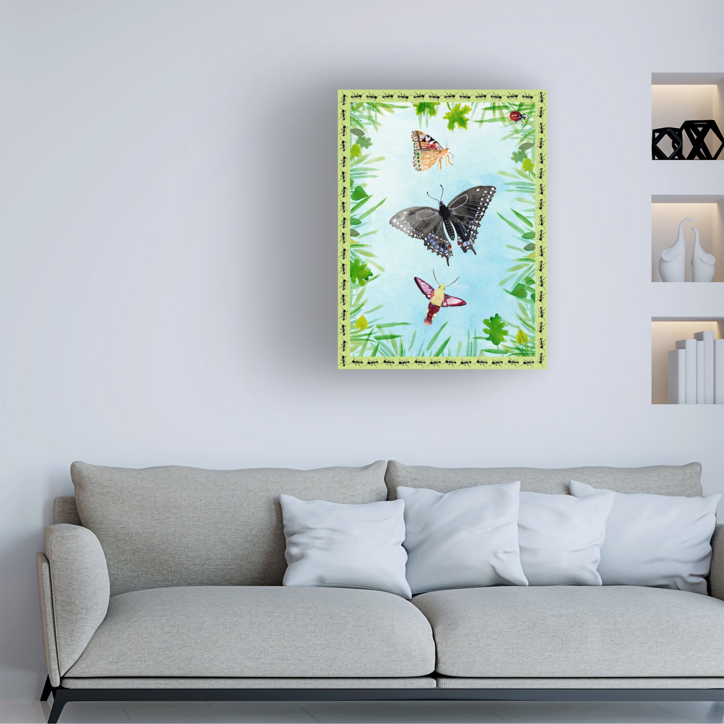 Alicia Ludwig 'Bug Collector II' Canvas Art