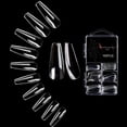 thumbnail image 1 of False Nail Tips Acrylic Coffin Nails,100 PCS Fake Clear Long Full Cover Ballet Nails 10 Sizes (A-False Coffin Nails), 1 of 7