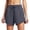 Grey, variant on Gym Shorts Women High Waist Running Shorts for Lightweight Athletic Workout Shorts with Side Pockets and Zipper
