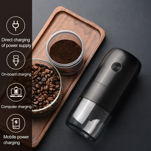 YAOMOBB Electric Grinder USB Charging Coffee Grinder Portable Cafe Gadget Coffee Mill