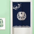 thumbnail image 3 of Cortina decorativa de estilo japonés con diseño de barco, media puerta, decoración para dormitorio y cocina, 85x120cm, 3 of 8