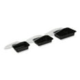 thumbnail image 3 of GEN Microwavable Food Container with Lid, Rectangular, 16 oz, 7.48 x 5.03 x 2.04, Black/Clear, Plastic, 150/Carton, 3 of 5