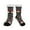 Black, variant on Women Slipper Socks with Grippers Non Slip Sherpa Lined Slipper Socks Home Grips Socks