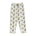 thumbnail image 4 of Daiia Jungle Animal Women's Sleep Pant with Pockets and Drawstring,Pajama Pants-X-Large, 4 of 9