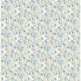 thumbnail image 4 of ohpopsi Verdure Pastel Painted Botanical Unpasted Non Woven Wallpaper, 19.7-in by 33-ft., 54.2 sq. ft., 4 of 7