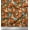 Tawny Brown, variant on Soimoi Crepe Silk Fabric Fruits,Women & Drinks Summer Designs Print Fabric by Yard 42 Inch Wide