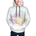 thumbnail image 4 of Sanrio Cinnamoroll Kids' Hoodie 3d Print Sweatshirt Soft Pullover Hooded With Big Pockets Fans Gifts For Boys Or Girls Small, 4 of 7