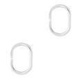 thumbnail image 4 of Anillos en forma de C Ounissouiy 24 unids/set accesorios para cortinas de baño Transparente 3.8*5.5 CM, 4 of 6