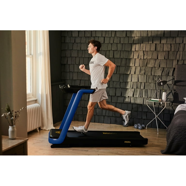 Reebok FR30z Floatride Treadmill - Blue with Incline, Bluetooth