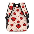thumbnail image 4 of Balery Red Ladybug Mochila Escolar Impresa, Mochila Ligera para Viajes Casual, Mochila Duradera y Cómoda Multifuncional, Mochila para Laptop-One Size, 4 of 5