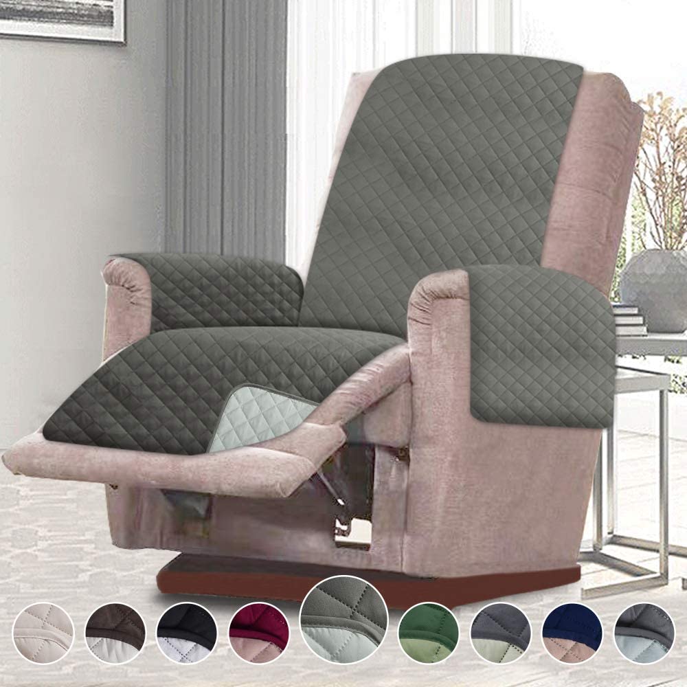 RHF Reversible Oversized Recliner Cover, Slipcovers for Recliner