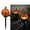 B, variant on Halloween Wizard Pumpkins Lamp Decorations, 7 Inch Battery Operated Decorative Twinkle Lights,for Indoor, Outdoor, Porch, Yard, Holiday Decor (A)