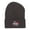 Dk Grey, variant on NASA Logo Embroidered Long Beanie - Dk Grey OSFM
