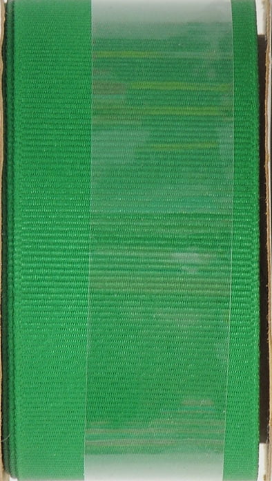 (4 pack) Offray Ribbon, Emerald Green 1 1/2 inch Grosgrain Polyester Ribbon, 12 feet