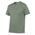thumbnail image 4 of Mens T Shirts Ultra Soft White Plain Crew Neck Casual Basic Loose Fit Pullover Tshirts, 4 of 4