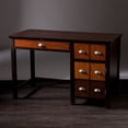 thumbnail image 4 of Southern Enterprises Hendrik Apothecary Desk in Espresso, 4 of 7