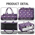 thumbnail image 4 of Large Capacity Tote Bag,Purple Fairy Unicorn Pattern Handbag Fashion Luxury Tote Bag,15.7"x13"x 5.1" Inches,Laptop Compatible, 4 of 6