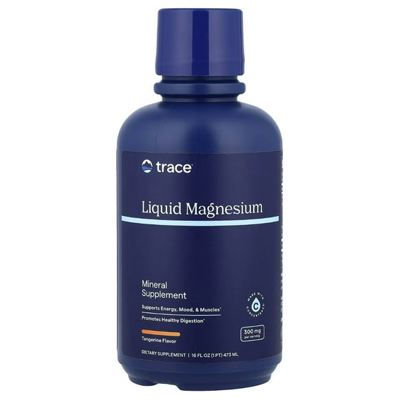 Trace Minerals Research Magnesio líquido 300 mg, 16 onzas líquidas