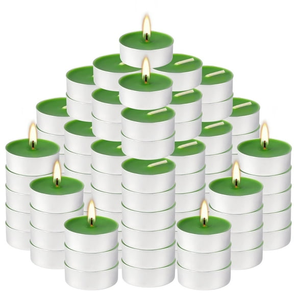 Paquete de 100 velas perfumadas para aromaterapia primaveral durante 4 horas