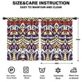 thumbnail image 2 of Blackout Kids Curtains,Vibrant Floral Pattern Childrens Insulated Curtains Set Of 2,Bedroom Essentials,Toddler Room Decor 42x54in(106x137cm), 2 of 5