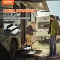 thumbnail image 2 of STAWAY 2-Step Manual Retractable RV Steps - 440 lbs Load Capacity, Non-Slip Aluminum Alloy, Rust-Resistant, Safe & Durable for RV, Trailer, Camper Entry., 2 of 8