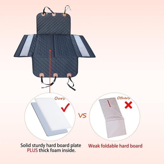 Dog Car Seat Cover for Back Seat