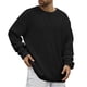 thumbnail image 1 of Gibobby Suéter hombre Suéteres para hombres, cuello redondo(Negro,Extra Grande), 1 of 5