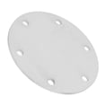 thumbnail image 4 of Car Steering Wheel Center Cover Cap Metal 6 Holes Car Accessories for Replace Maintenance Electroplated Silver, 4 of 9