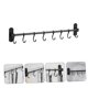 thumbnail image 5 of FENGGUIQU 1Ud Gancho Y Estante De Pared Móvil Para Cocina Negro Material Fuerte Y Práctico, 5 of 8