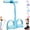 E, variant on Upper Belly Resistance Band, Tube Pedal Puller with Foam Handles, for Waist Arm Leg Yoga Stretching